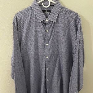Hart Schaffner Marx Long Sleeve Button Down Shirt